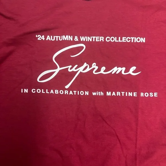 New💕Supreme Martine Rose collaboration 2024